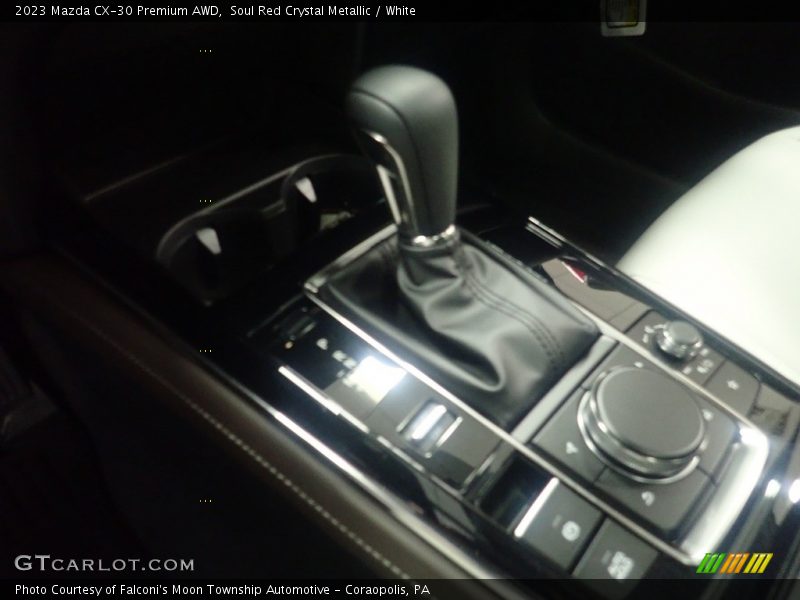 Soul Red Crystal Metallic / White 2023 Mazda CX-30 Premium AWD