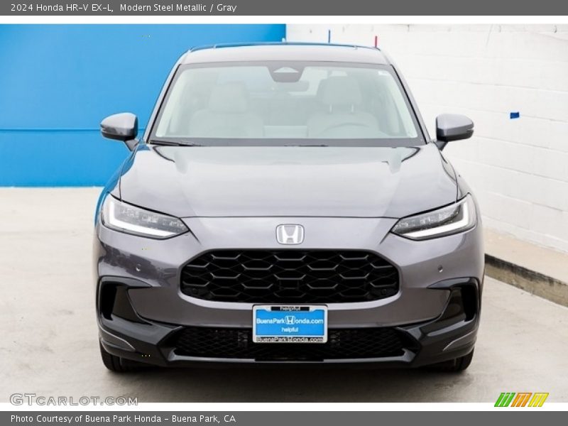 Modern Steel Metallic / Gray 2024 Honda HR-V EX-L