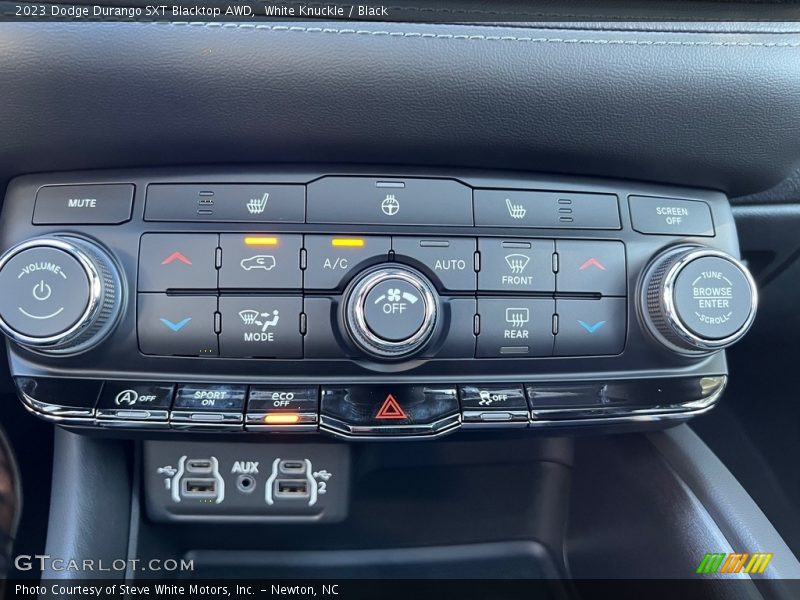 White Knuckle / Black 2023 Dodge Durango SXT Blacktop AWD