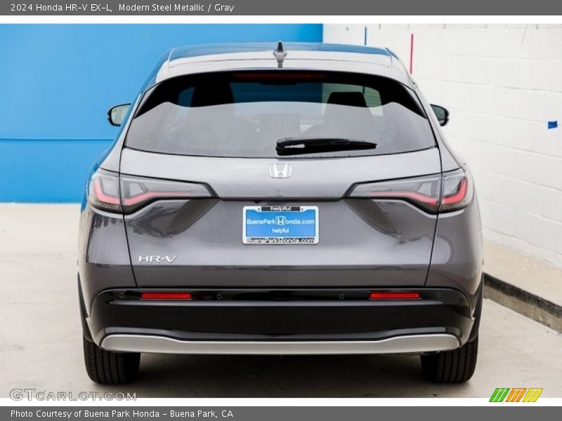 Modern Steel Metallic / Gray 2024 Honda HR-V EX-L
