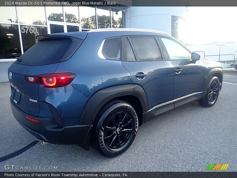 Ingot Blue Metallic / Black 2024 Mazda CX-50 S Preferred AWD