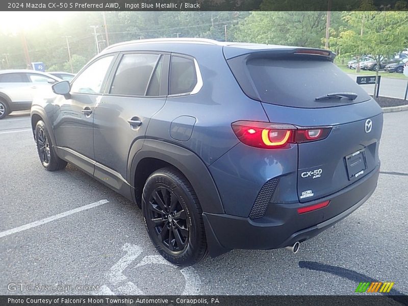 Ingot Blue Metallic / Black 2024 Mazda CX-50 S Preferred AWD