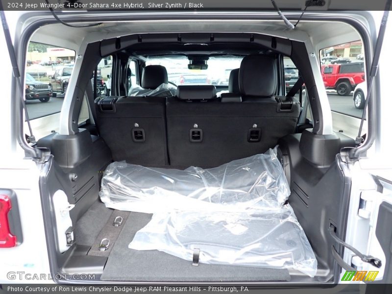 Silver Zynith / Black 2024 Jeep Wrangler 4-Door Sahara 4xe Hybrid