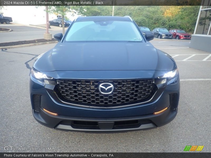 Ingot Blue Metallic / Black 2024 Mazda CX-50 S Preferred AWD