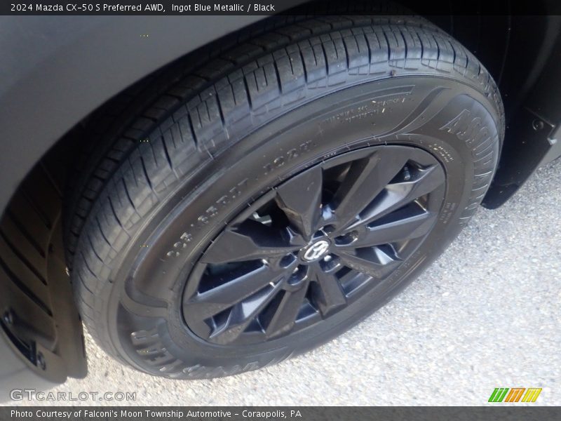 Ingot Blue Metallic / Black 2024 Mazda CX-50 S Preferred AWD