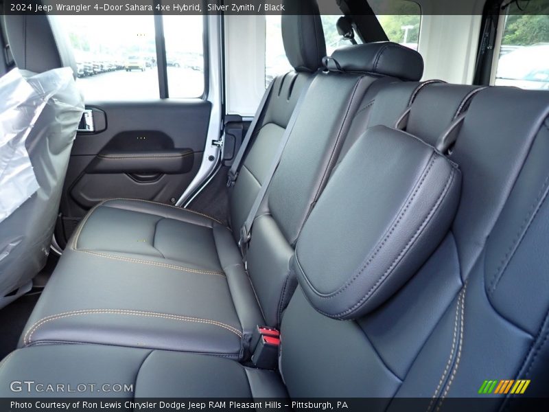 Rear Seat of 2024 Wrangler 4-Door Sahara 4xe Hybrid