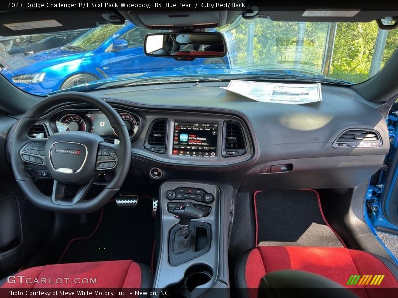 Dashboard of 2023 Challenger R/T Scat Pack Widebody