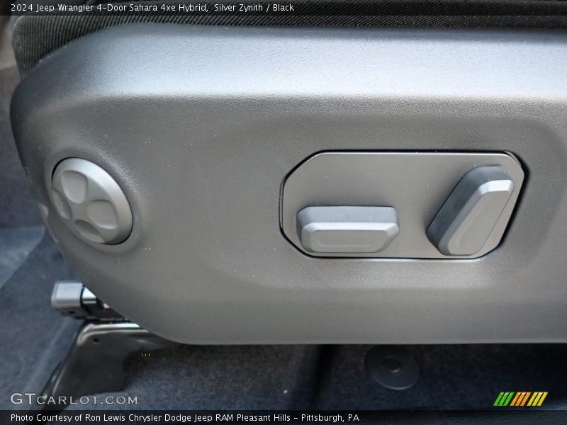 Silver Zynith / Black 2024 Jeep Wrangler 4-Door Sahara 4xe Hybrid
