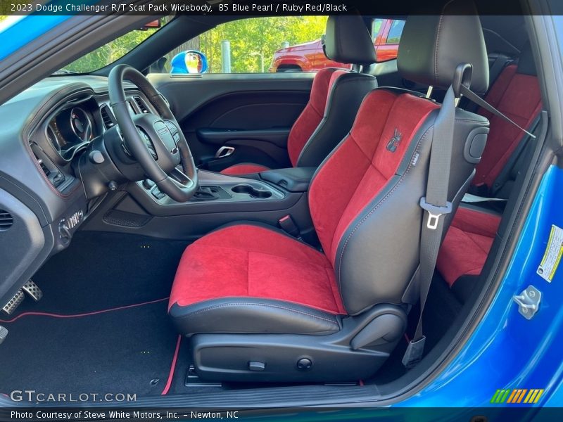Ruby Red/Black Interior - 2023 Challenger R/T Scat Pack Widebody 