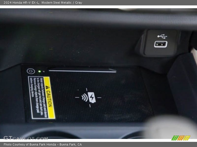 Modern Steel Metallic / Gray 2024 Honda HR-V EX-L