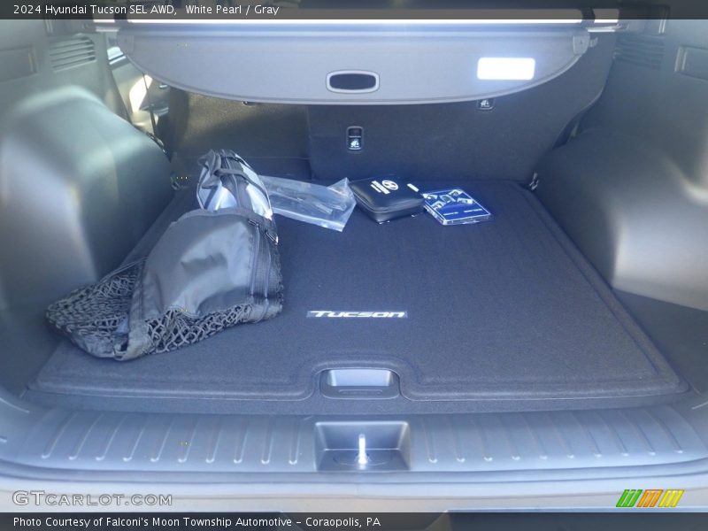 White Pearl / Gray 2024 Hyundai Tucson SEL AWD