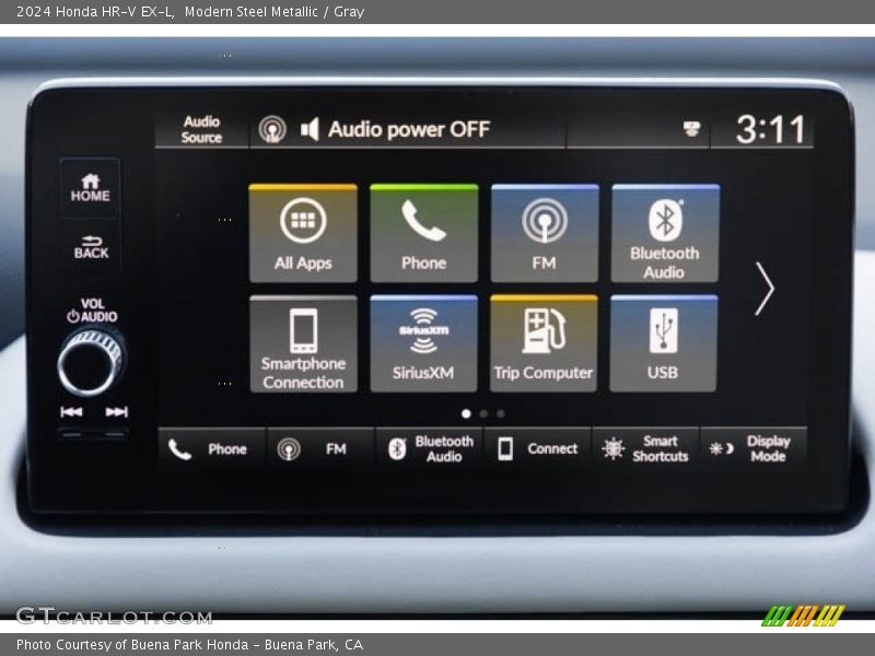Controls of 2024 HR-V EX-L