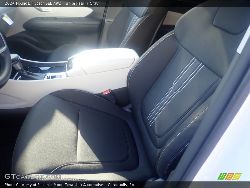 White Pearl / Gray 2024 Hyundai Tucson SEL AWD