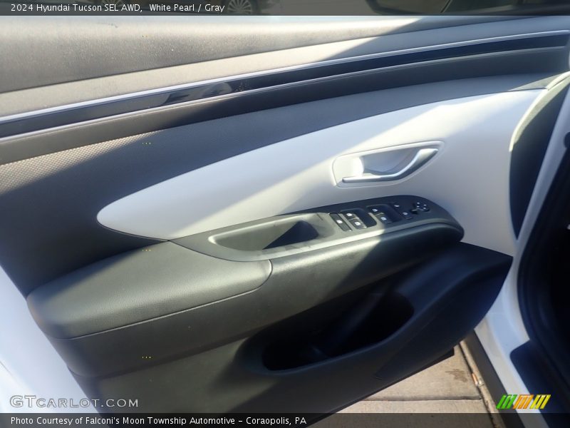 White Pearl / Gray 2024 Hyundai Tucson SEL AWD