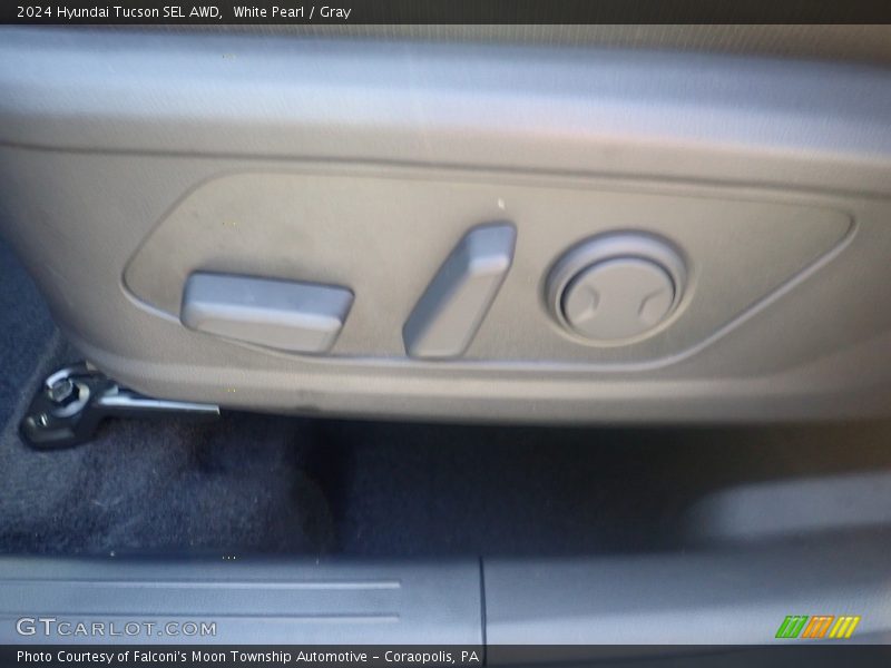 White Pearl / Gray 2024 Hyundai Tucson SEL AWD