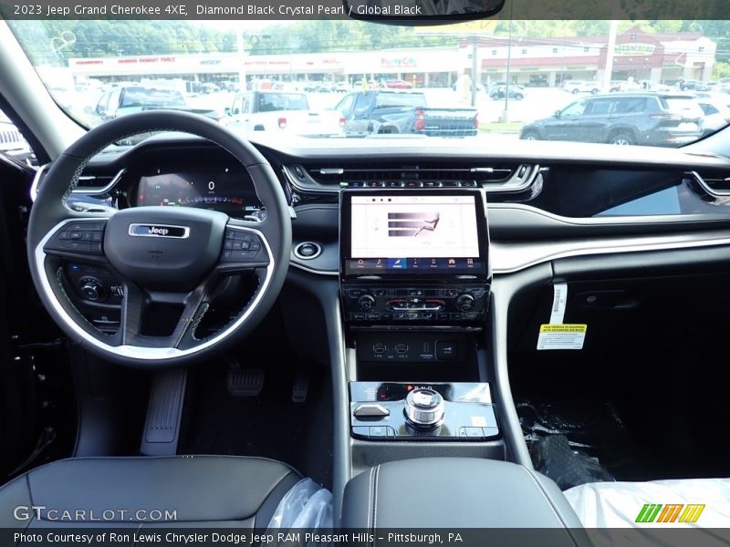Diamond Black Crystal Pearl / Global Black 2023 Jeep Grand Cherokee 4XE