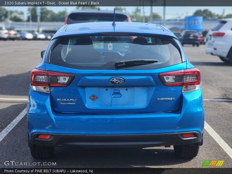 Ocean Blue Pearl / Black 2020 Subaru Impreza 5-Door