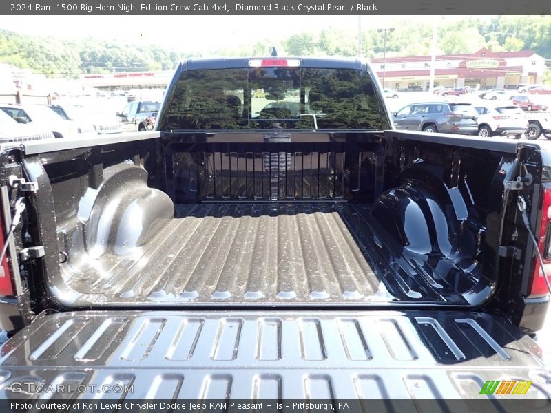 Diamond Black Crystal Pearl / Black 2024 Ram 1500 Big Horn Night Edition Crew Cab 4x4