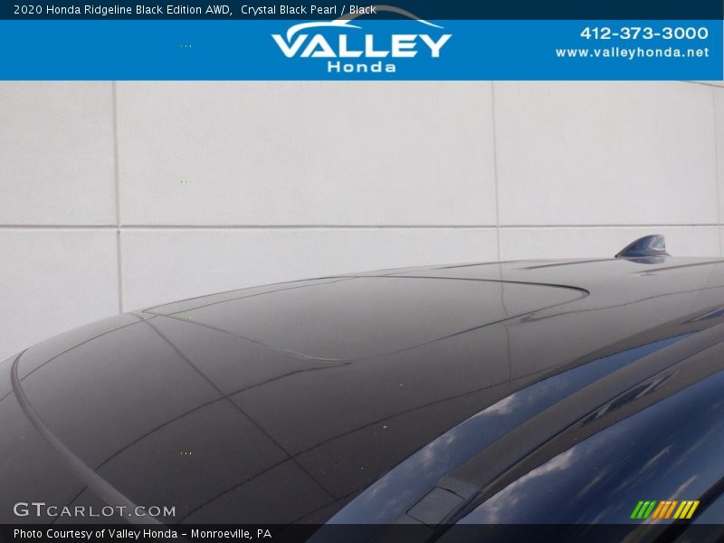 Crystal Black Pearl / Black 2020 Honda Ridgeline Black Edition AWD