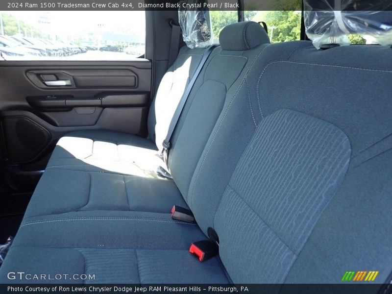 Diamond Black Crystal Pearl / Black 2024 Ram 1500 Tradesman Crew Cab 4x4