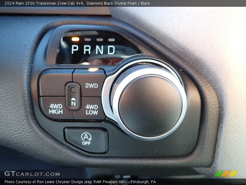  2024 1500 Tradesman Crew Cab 4x4 8 Speed Automatic Shifter