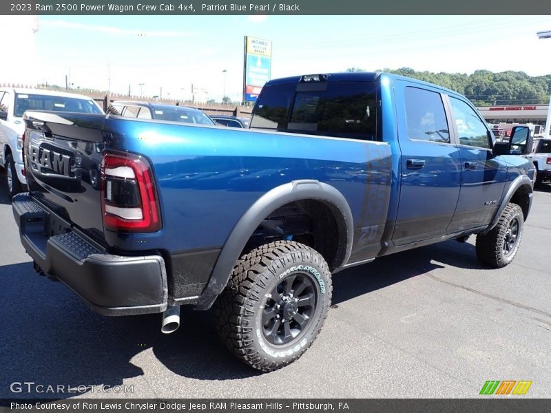 Patriot Blue Pearl / Black 2023 Ram 2500 Power Wagon Crew Cab 4x4