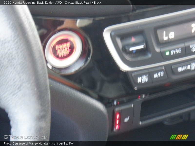 Crystal Black Pearl / Black 2020 Honda Ridgeline Black Edition AWD