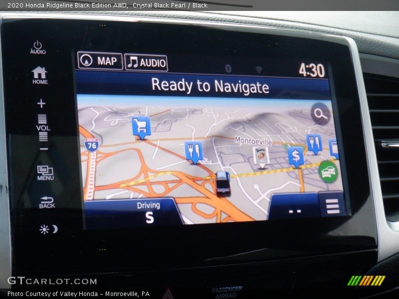 Crystal Black Pearl / Black 2020 Honda Ridgeline Black Edition AWD