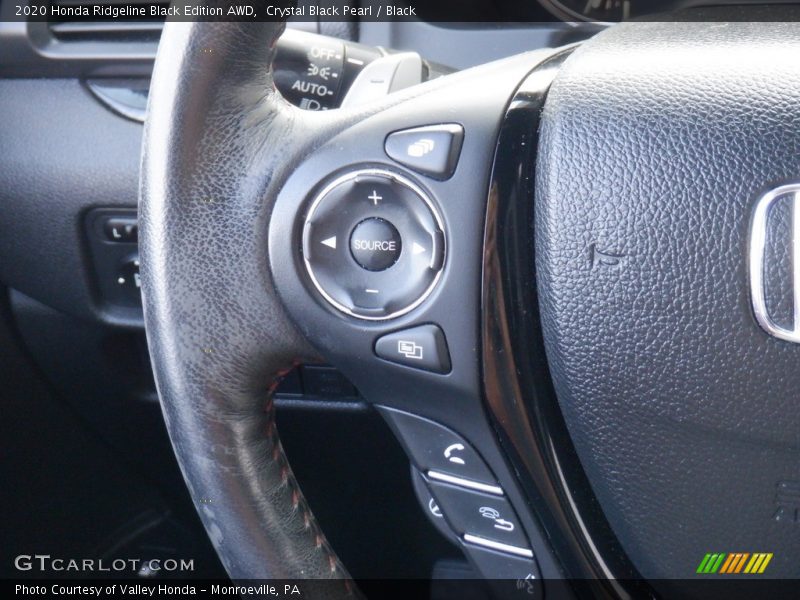  2020 Ridgeline Black Edition AWD Steering Wheel