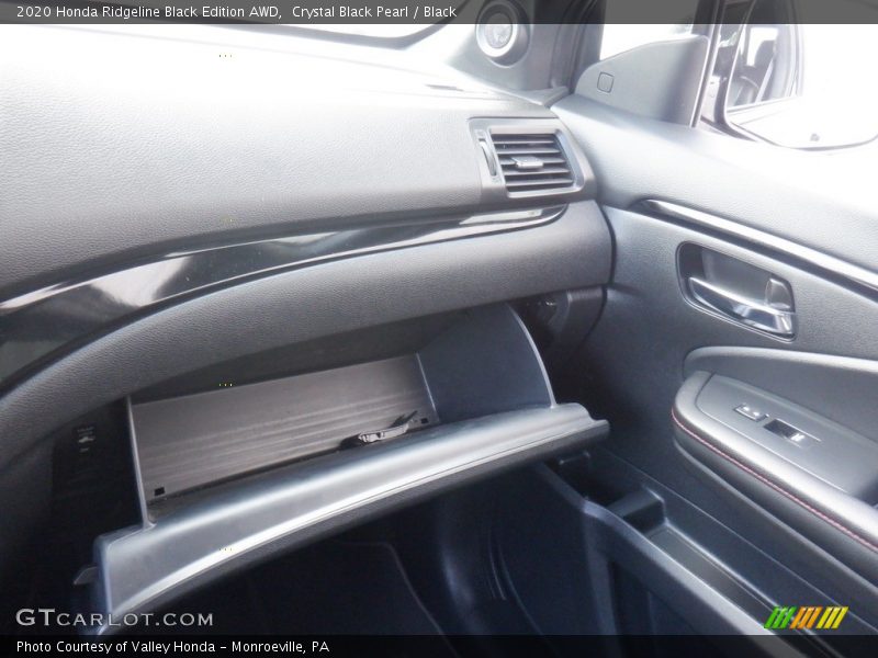 Crystal Black Pearl / Black 2020 Honda Ridgeline Black Edition AWD