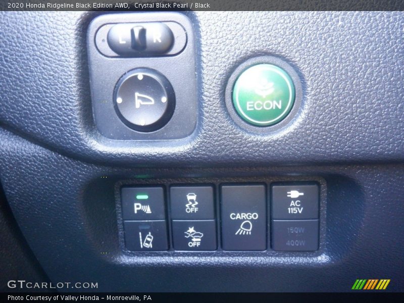 Crystal Black Pearl / Black 2020 Honda Ridgeline Black Edition AWD