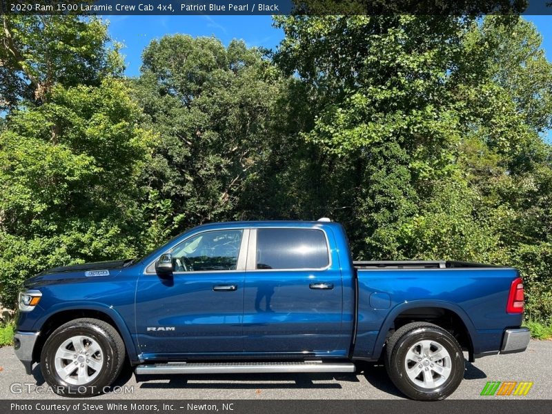  2020 1500 Laramie Crew Cab 4x4 Patriot Blue Pearl