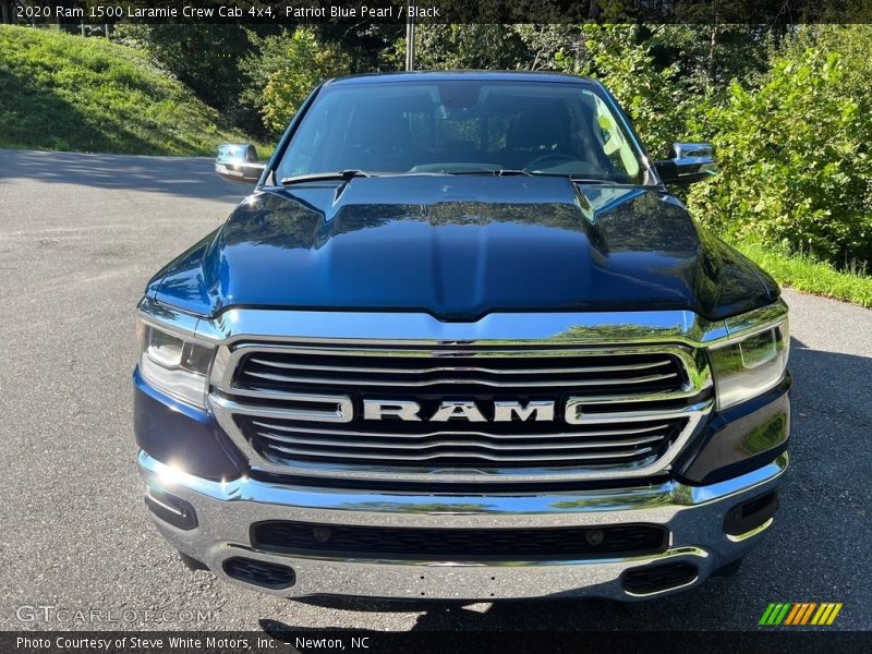 Patriot Blue Pearl / Black 2020 Ram 1500 Laramie Crew Cab 4x4