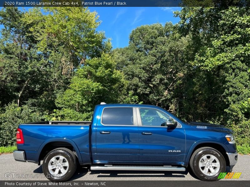  2020 1500 Laramie Crew Cab 4x4 Patriot Blue Pearl