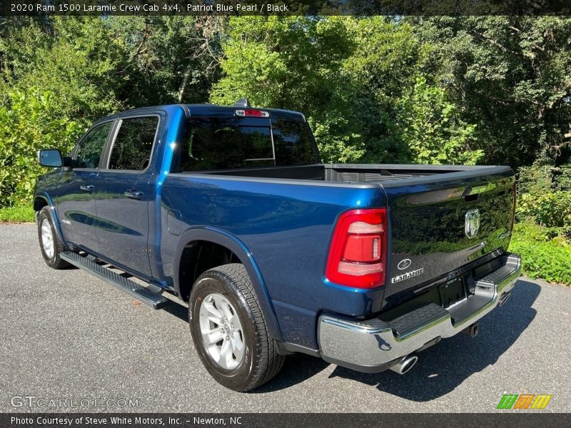 Patriot Blue Pearl / Black 2020 Ram 1500 Laramie Crew Cab 4x4