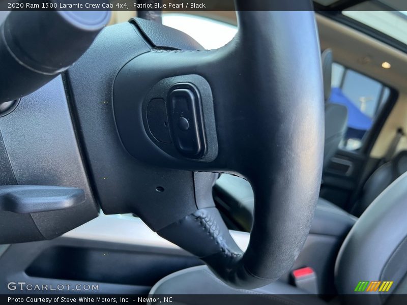 Patriot Blue Pearl / Black 2020 Ram 1500 Laramie Crew Cab 4x4