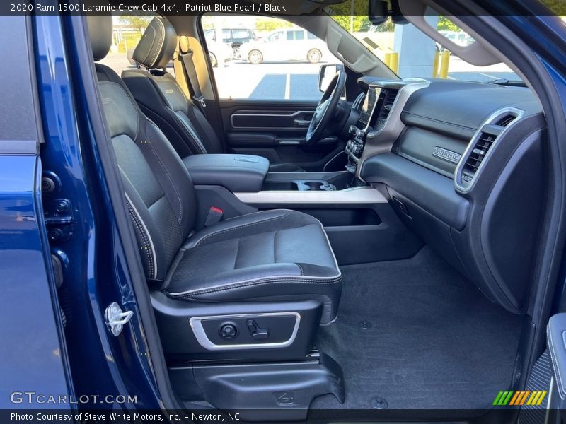 Front Seat of 2020 1500 Laramie Crew Cab 4x4