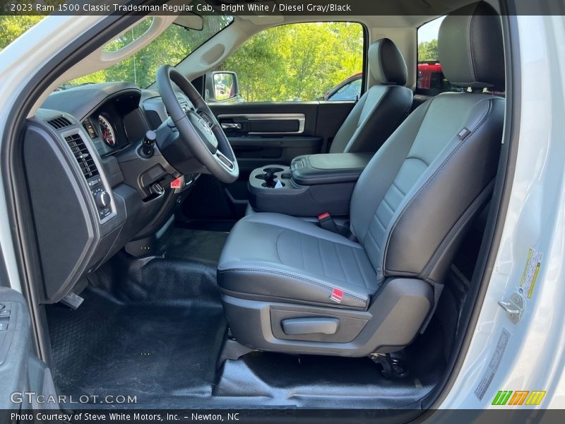 Bright White / Diesel Gray/Black 2023 Ram 1500 Classic Tradesman Regular Cab