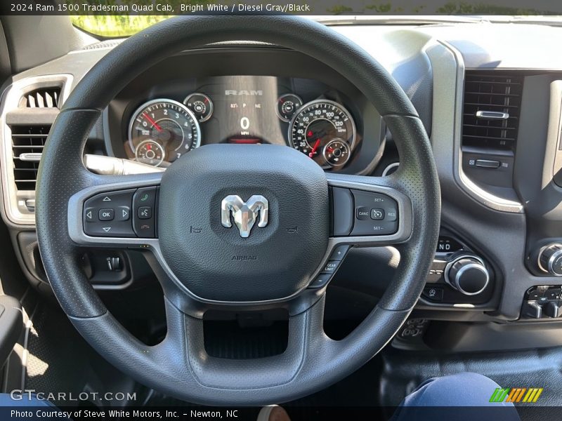  2024 1500 Tradesman Quad Cab Steering Wheel