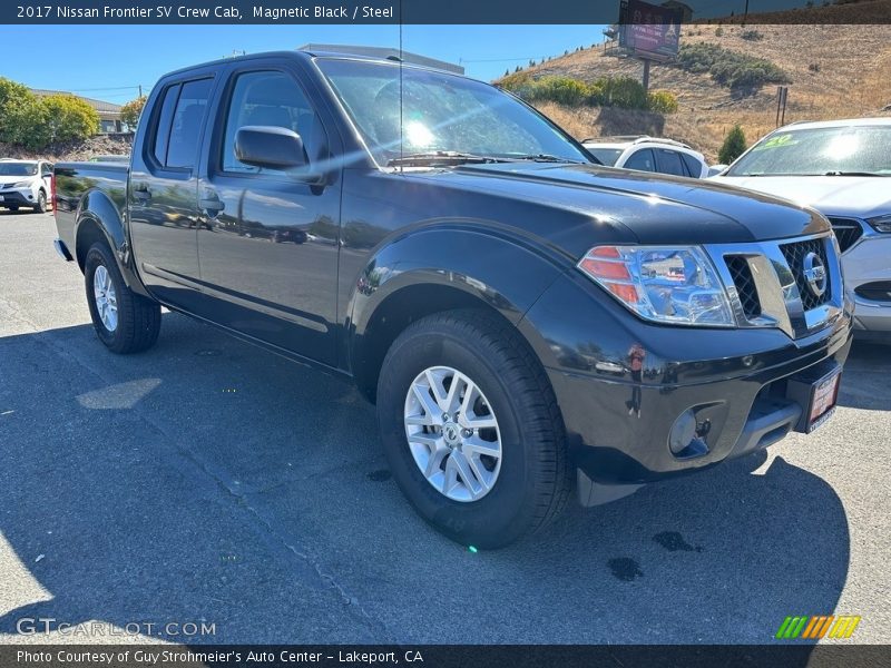 Magnetic Black / Steel 2017 Nissan Frontier SV Crew Cab