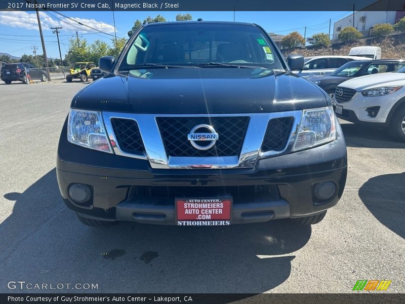 Magnetic Black / Steel 2017 Nissan Frontier SV Crew Cab