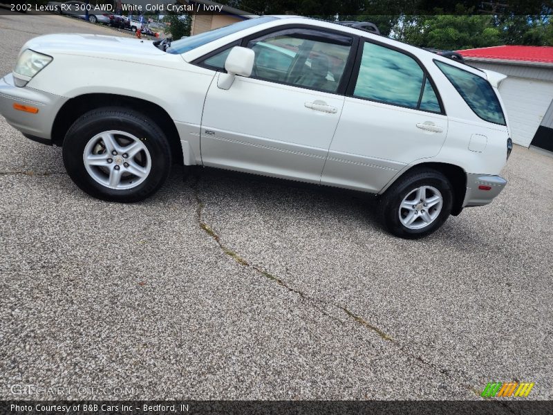 White Gold Crystal / Ivory 2002 Lexus RX 300 AWD