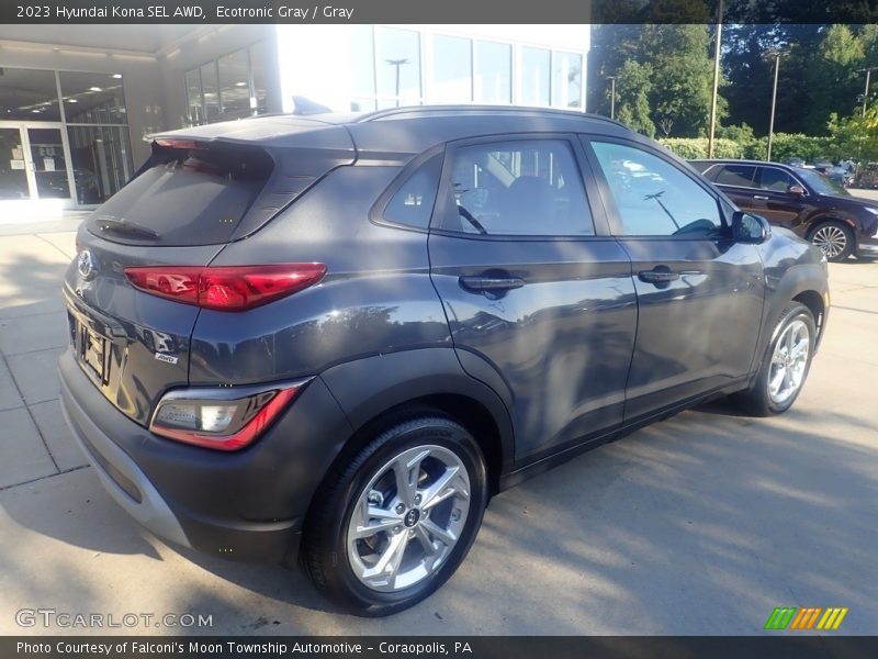 Ecotronic Gray / Gray 2023 Hyundai Kona SEL AWD