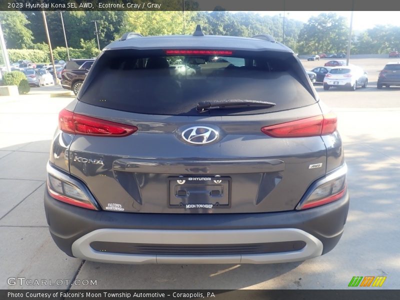 Ecotronic Gray / Gray 2023 Hyundai Kona SEL AWD