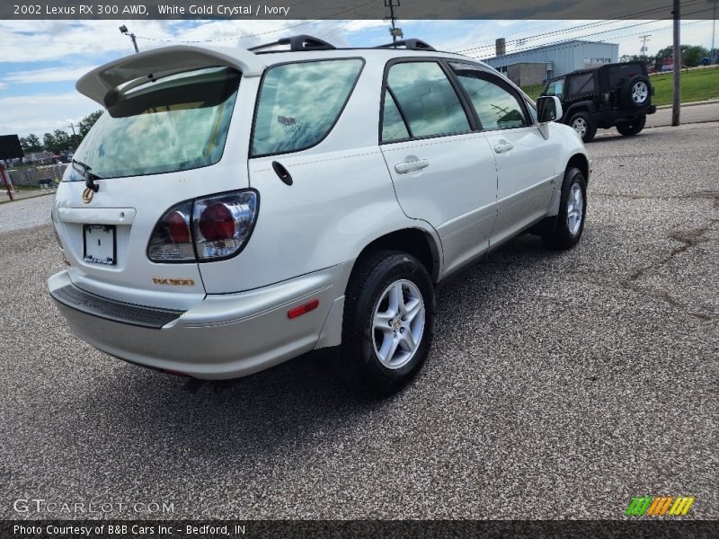 White Gold Crystal / Ivory 2002 Lexus RX 300 AWD