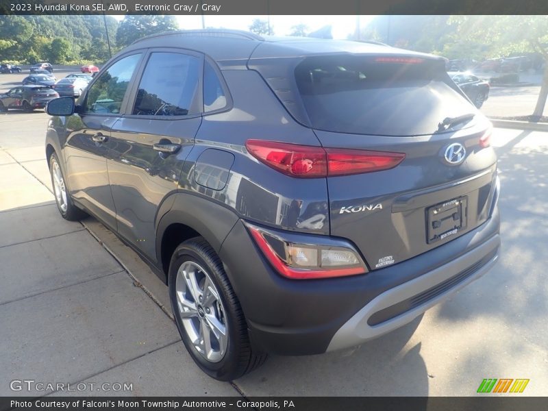 Ecotronic Gray / Gray 2023 Hyundai Kona SEL AWD