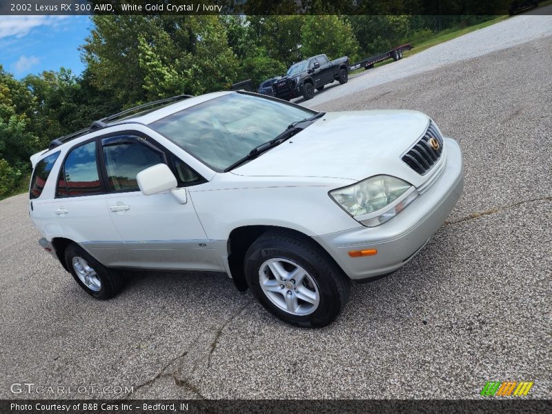 White Gold Crystal / Ivory 2002 Lexus RX 300 AWD