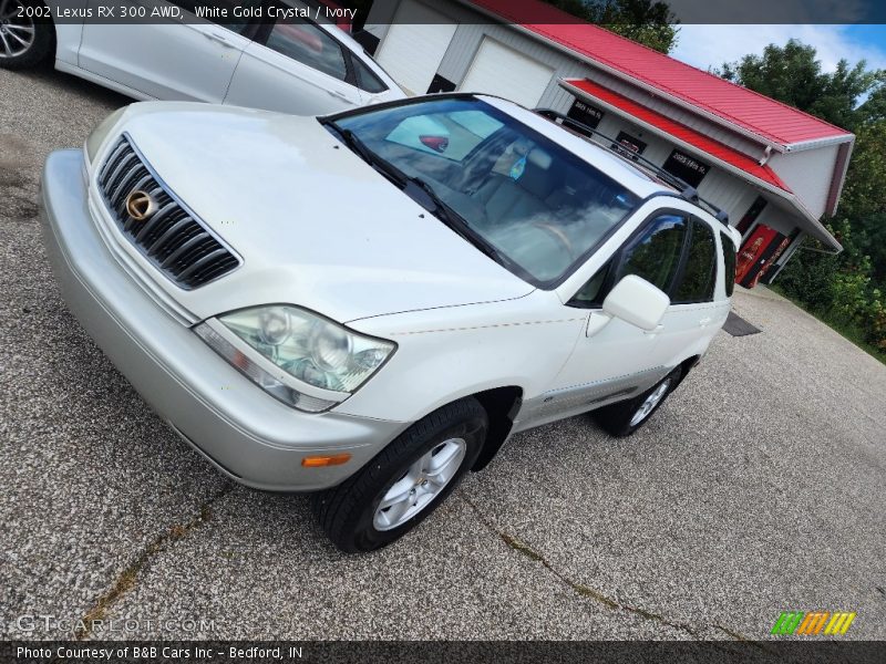 White Gold Crystal / Ivory 2002 Lexus RX 300 AWD