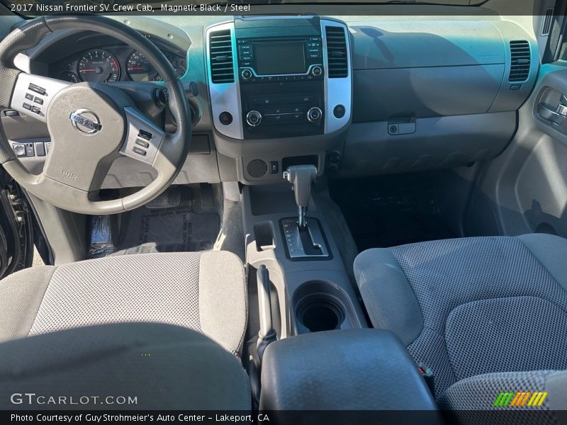 Magnetic Black / Steel 2017 Nissan Frontier SV Crew Cab