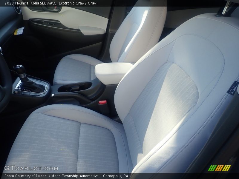Ecotronic Gray / Gray 2023 Hyundai Kona SEL AWD